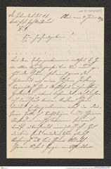 k.k. naturhistorisches Hofmuseum, Intendanzakten 1885-1896 (Hauer), Aktenzahl Z.604/1893, Seite 1